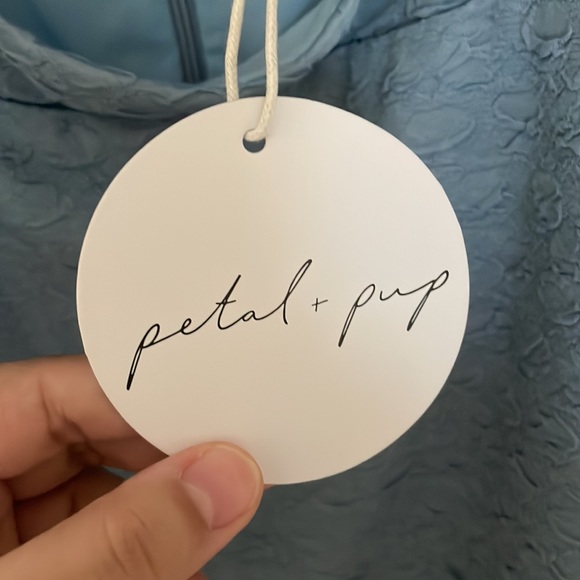 NWT Petal + Pup BAXIE MINI DRESS - BLUE - Picture 10 of 12